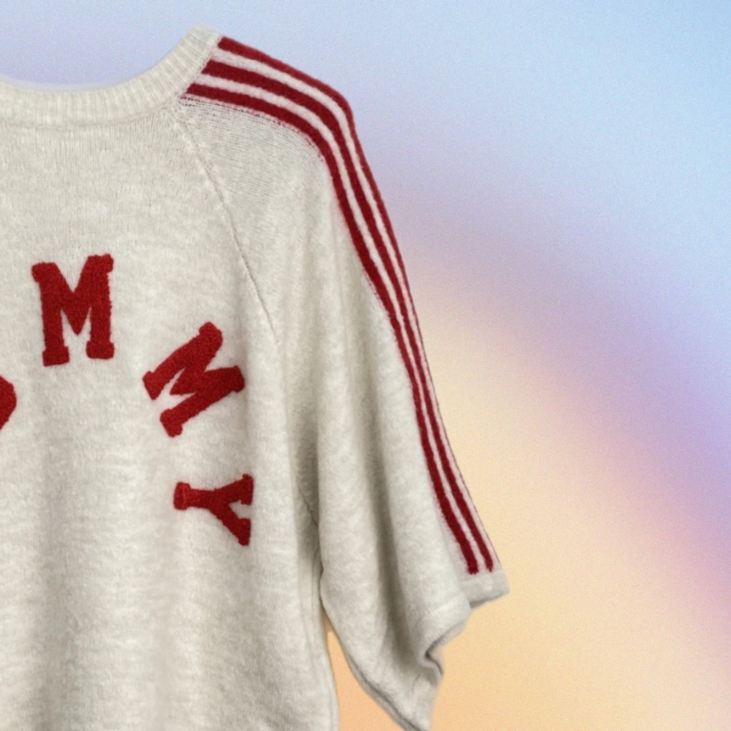 Pull MOMMY bande crema