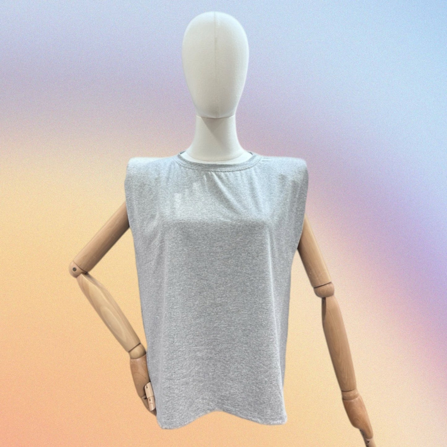 Tshirt DONATELLA grigio melange