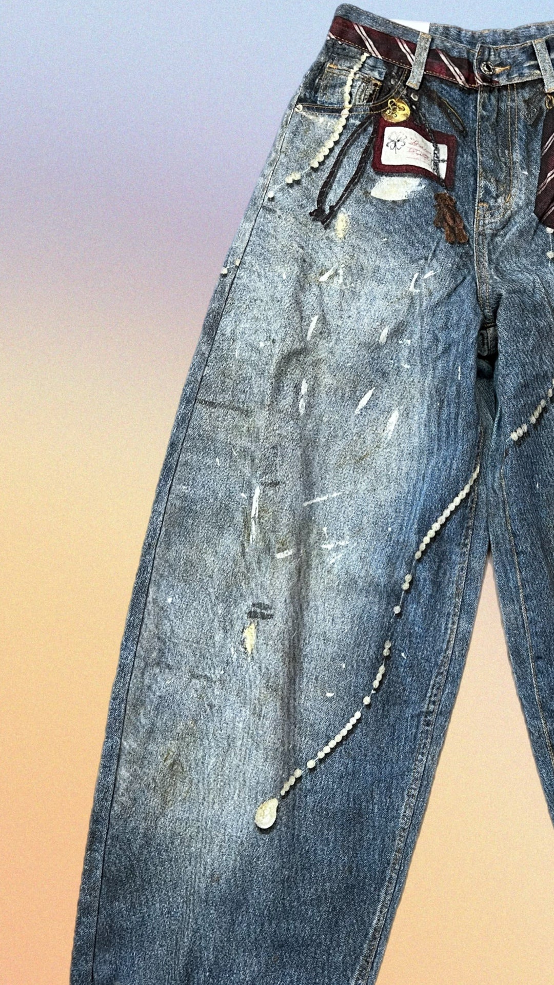Jeans BARREL cravatta
