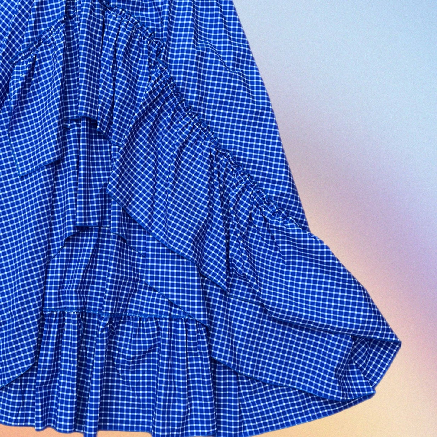 Gonna BRIGITTE BARDOT blu