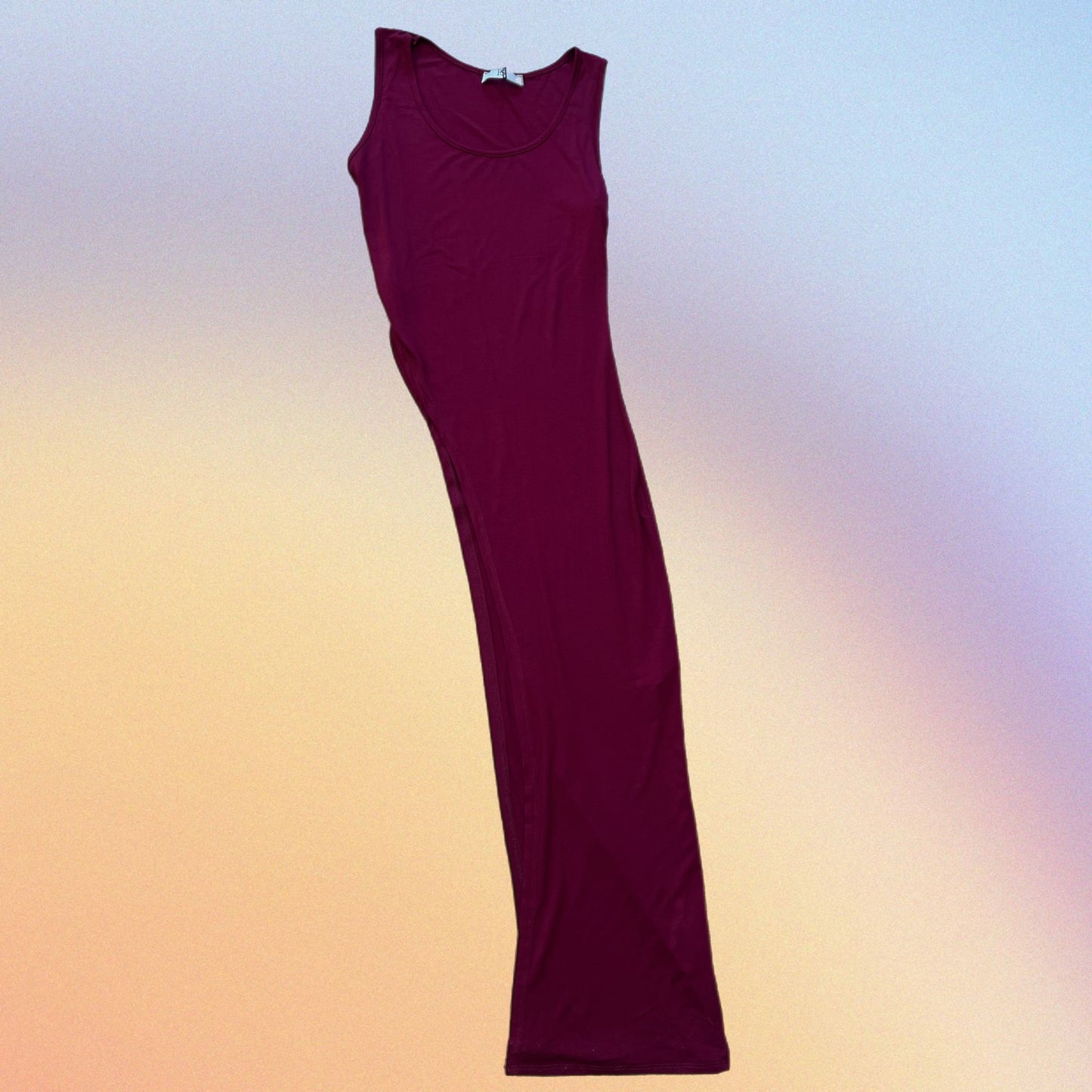 TOP asimmetrico bordeaux