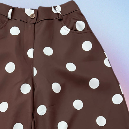 Pantalone LUNARES cioccolato