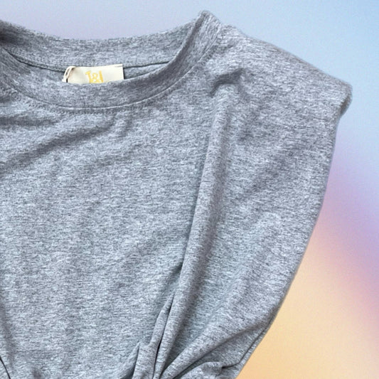 Tshirt DONATELLA grigio melange