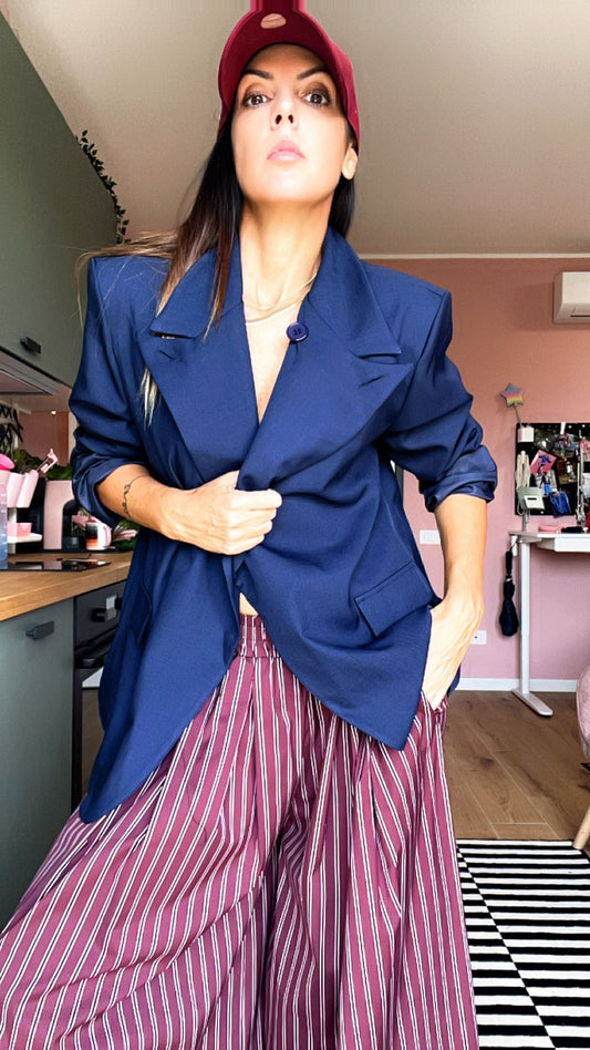 Pantalone GARÇONNE borgogna