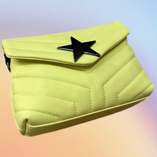 Borsetta STELLA giallo lime