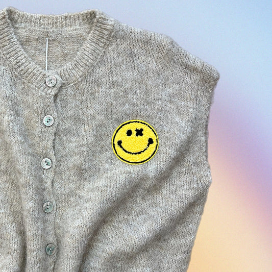 Gilet SMILE color beige