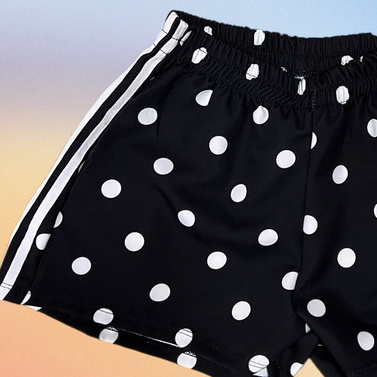 Short MISSY nero/bianco