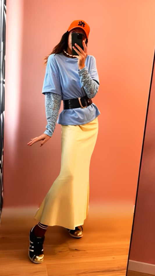 Gonna GARÇONNE giallo