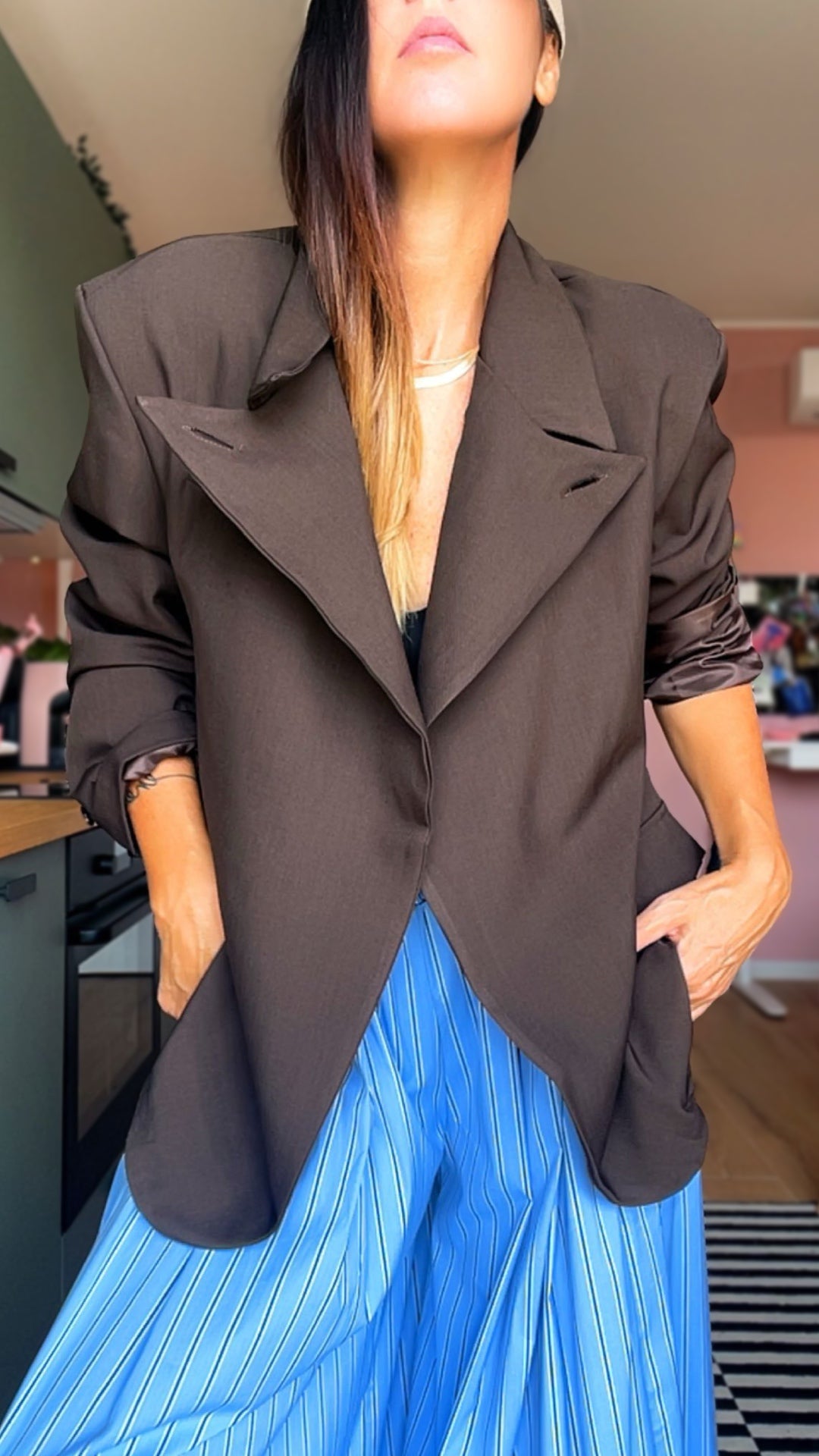 Blazer CHIC color moro