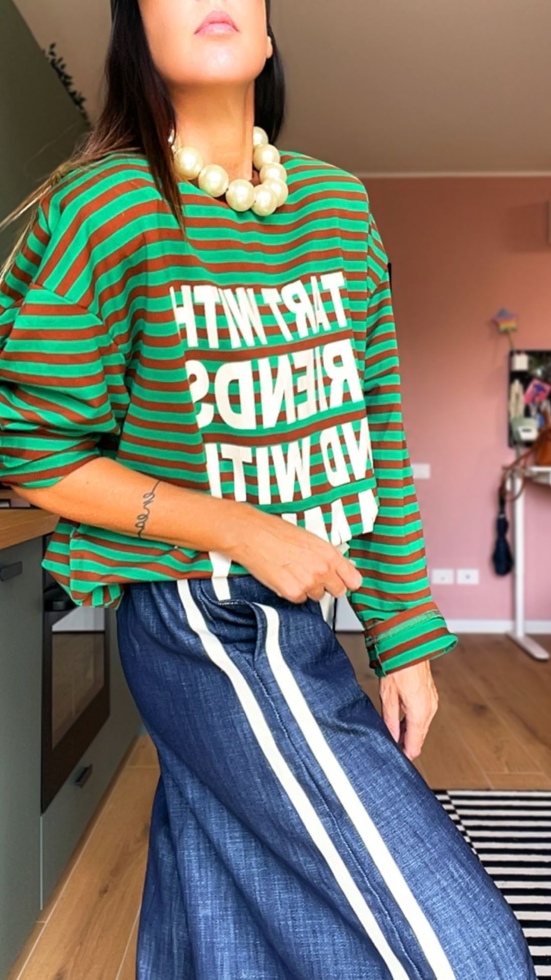 T-shirt oversize “FAMILY”