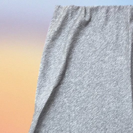 Gonna Garçonne grigio