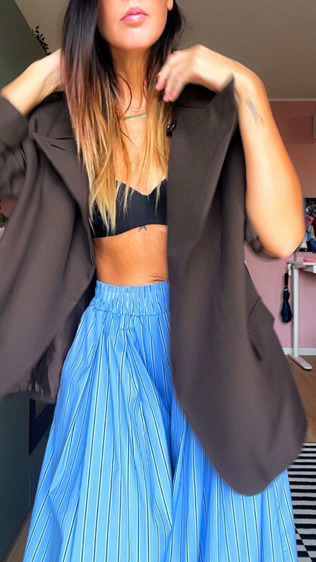 Blazer CHIC color moro