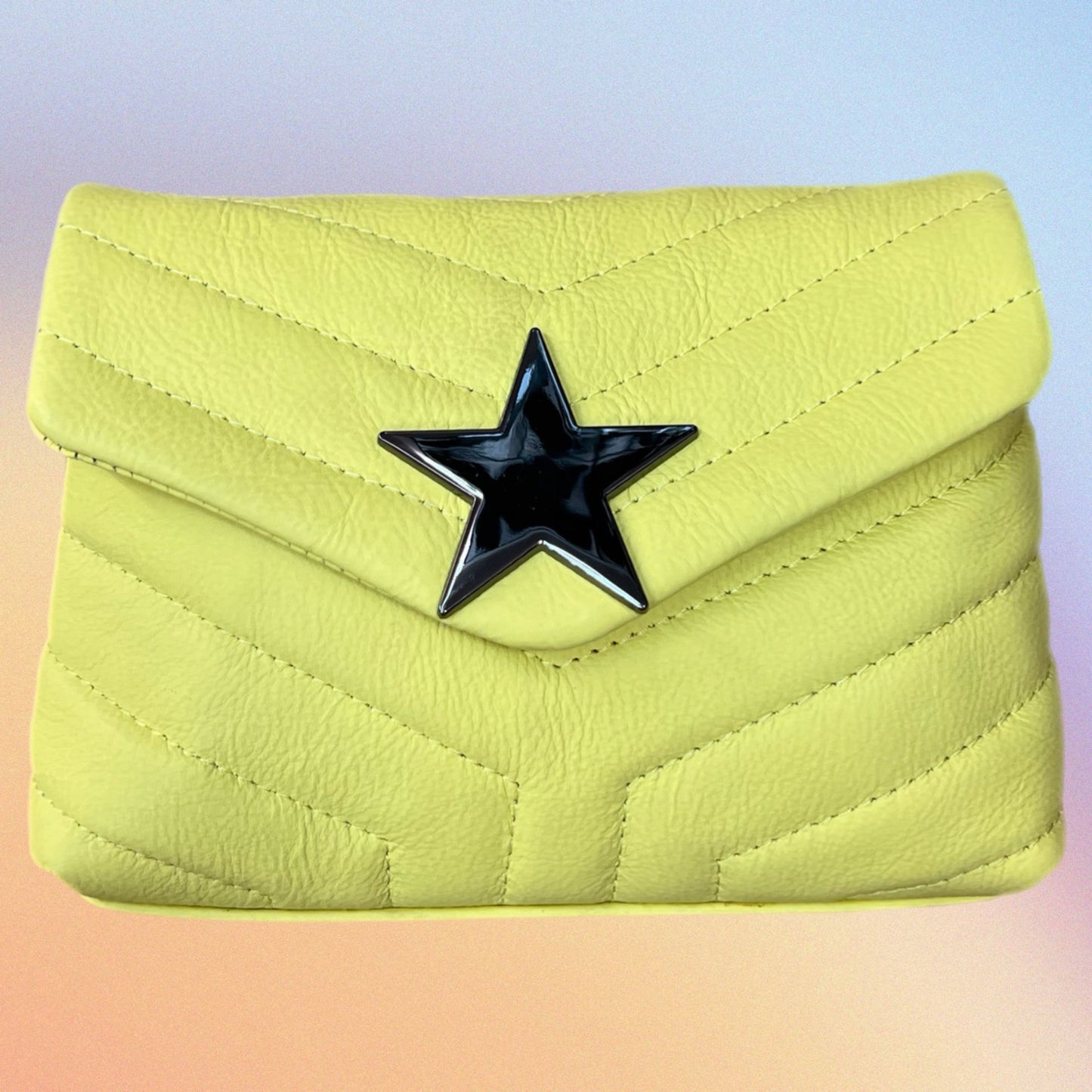 Borsetta STELLA giallo lime