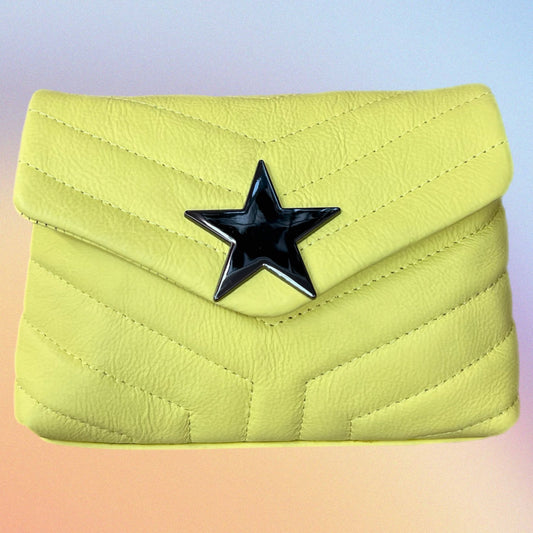 Borsetta STELLA giallo lime