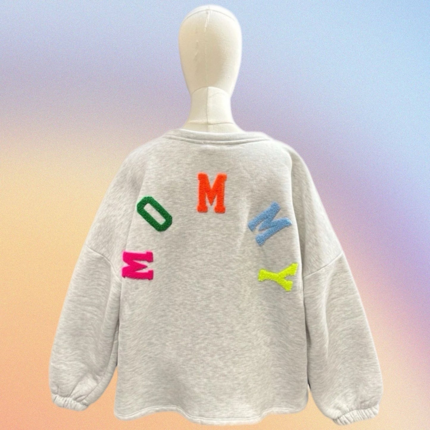 Felpa MOMMY raimbow