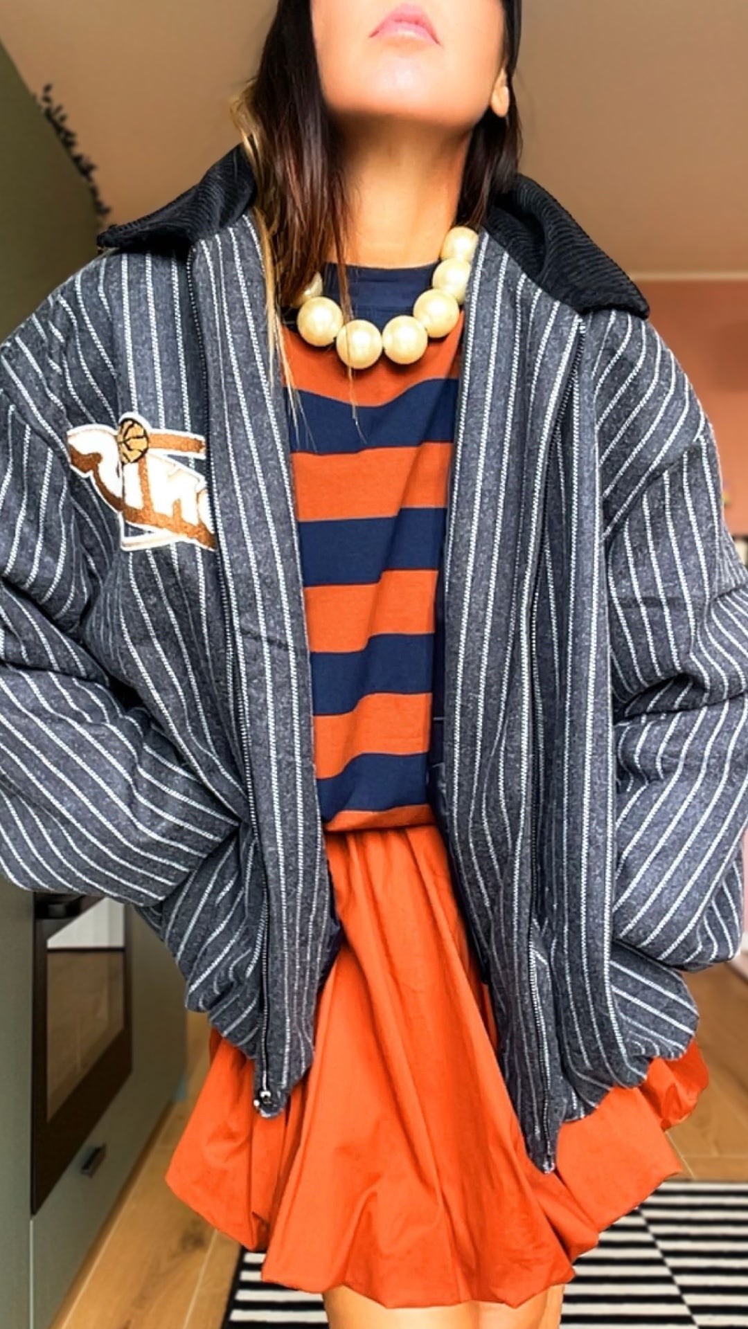 Cappotto coach “Sonics” BLU
