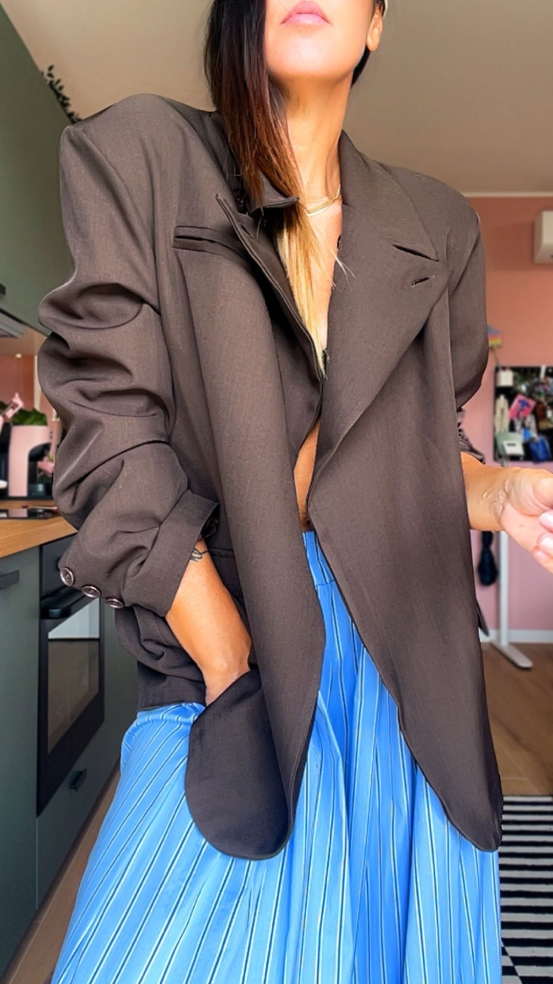 Blazer CHIC color moro