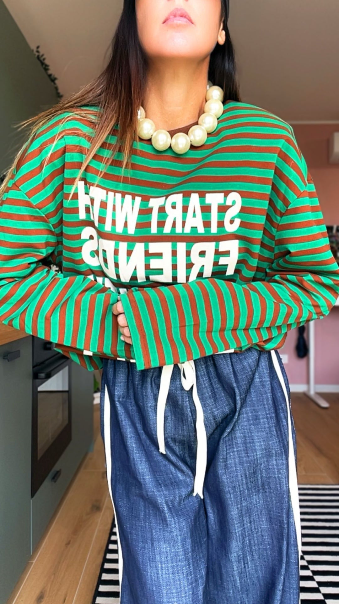 T-shirt oversize “FAMILY”