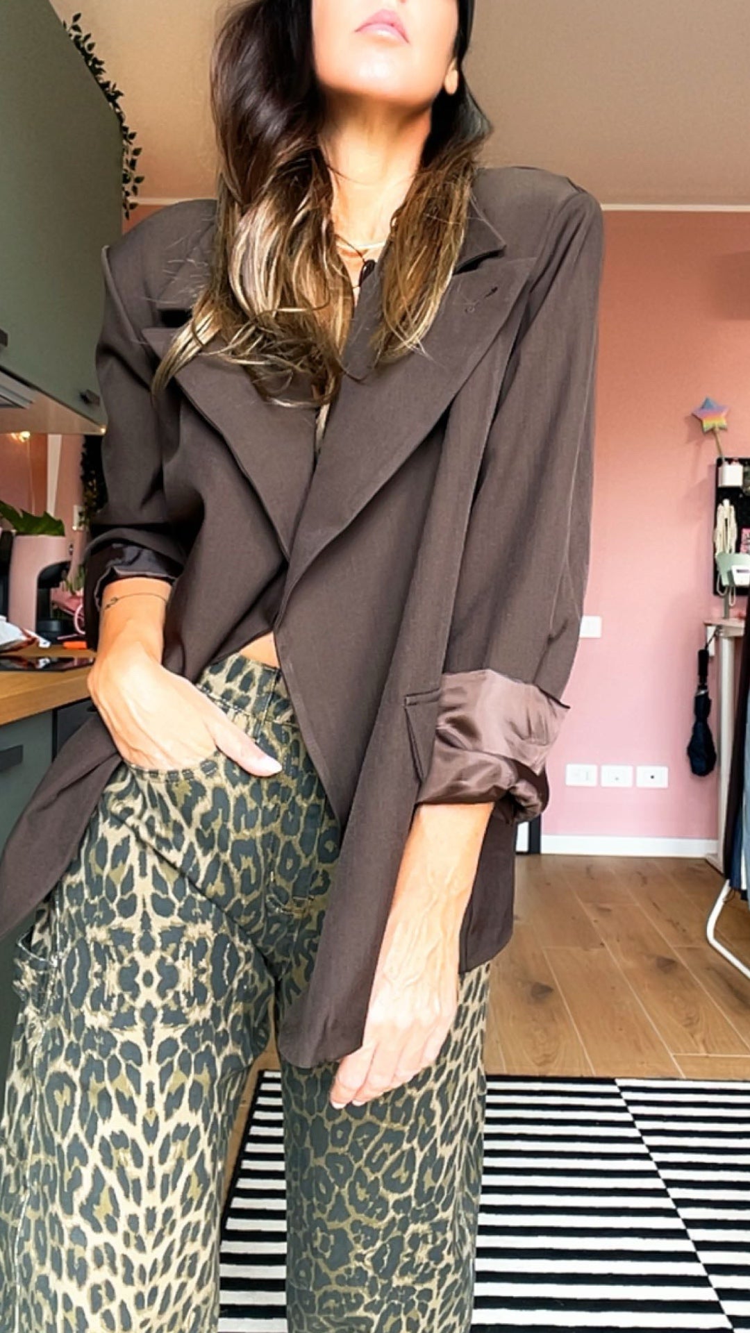 Blazer CHIC color moro