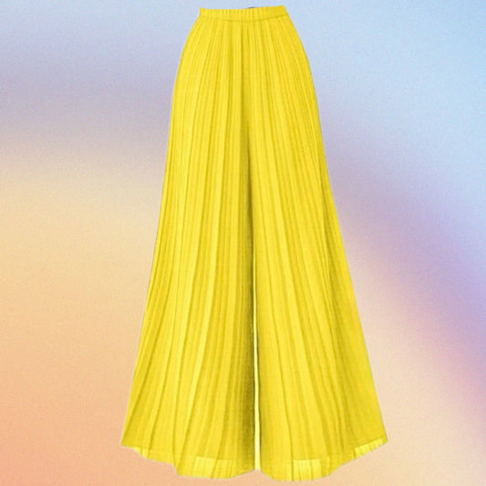 Pantaloni ALMA giallo