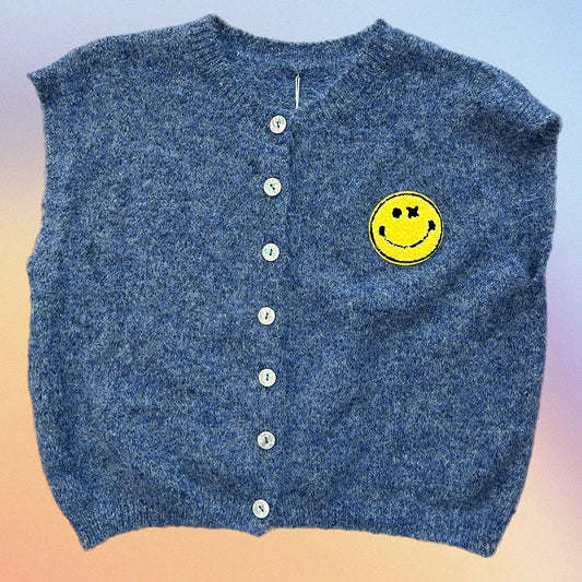 Gilet SMILE color jeans