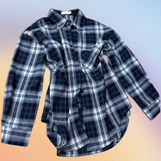 Maxi Camicia Flanella