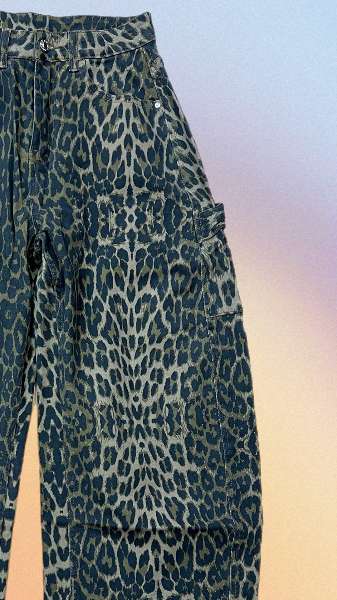 Jeans BALOON animalier