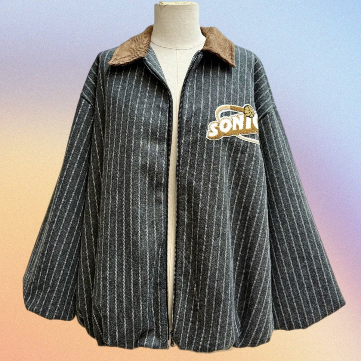Cappotto coach “Sonics” nero