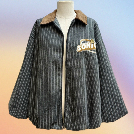 Cappotto coach “Sonics” nero