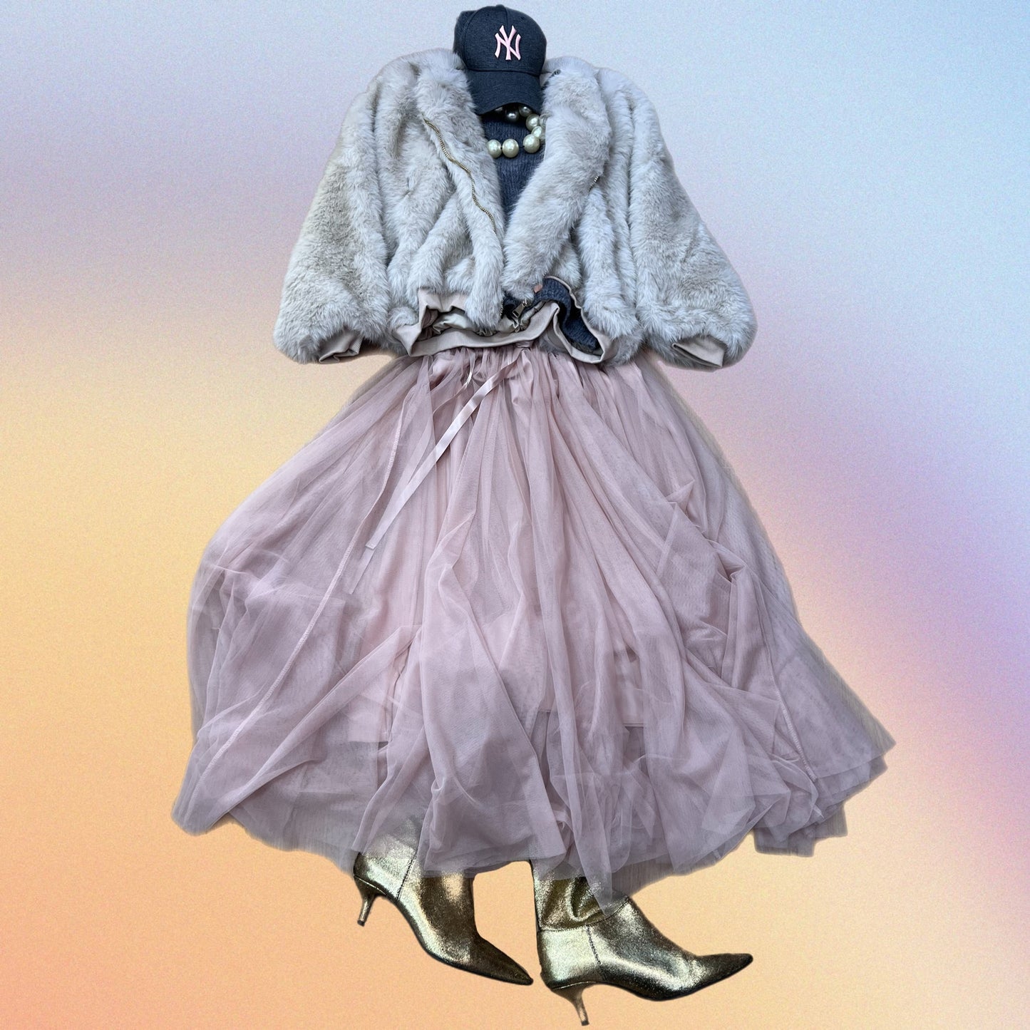 Outfit GOAL Rosa Polvere