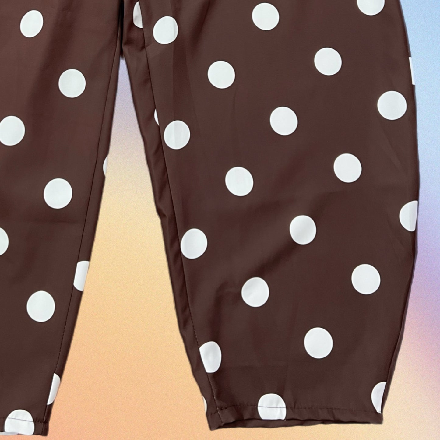 Pantalone LUNARES cioccolato