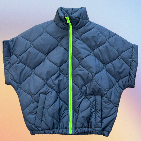 Gilet MAYA grigio/fluo