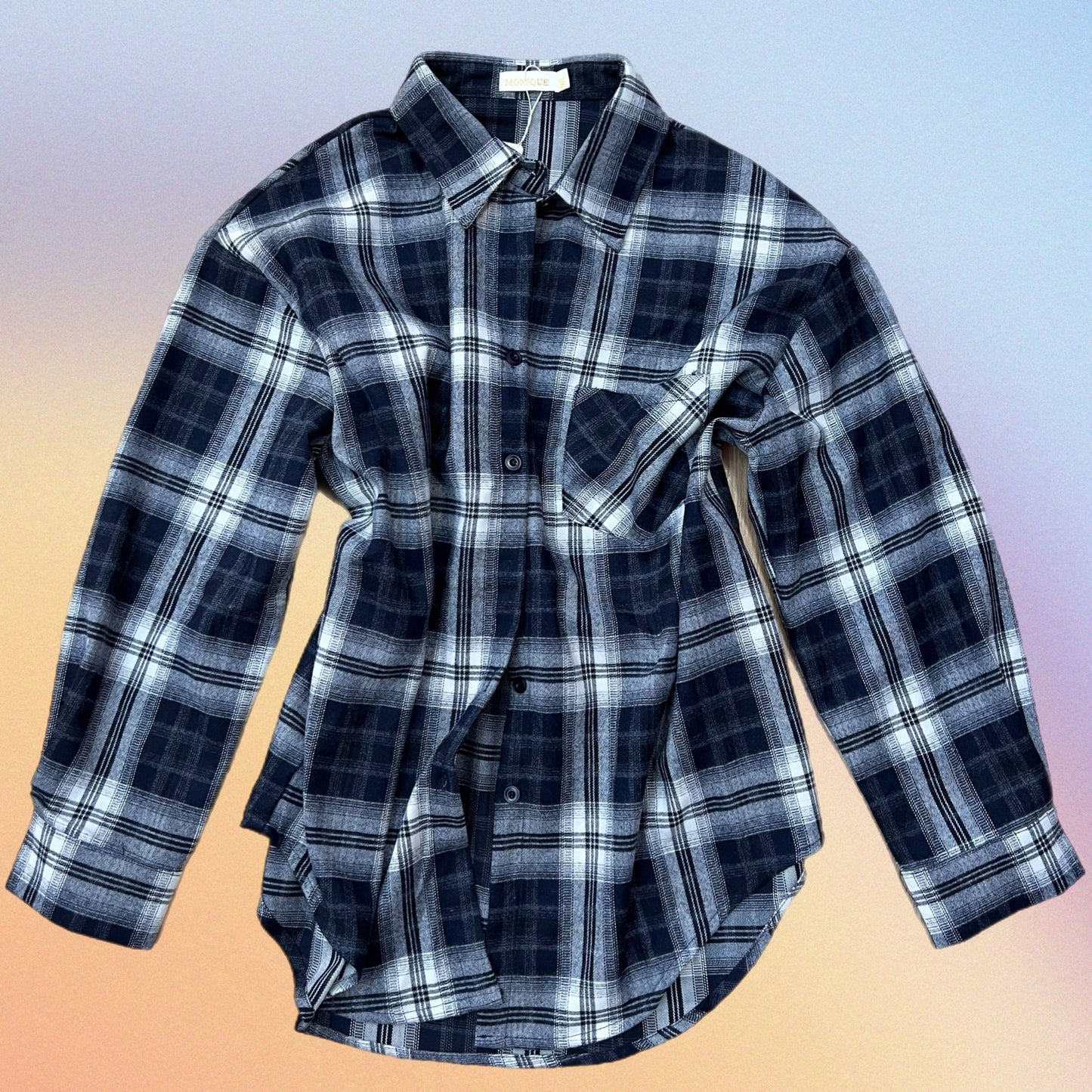 Maxi Camicia Flanella