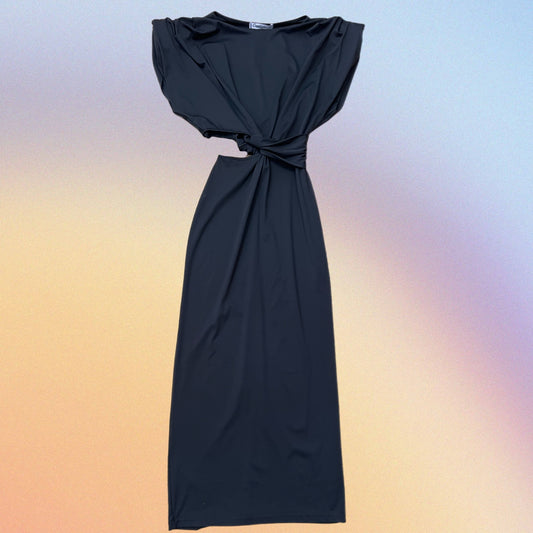 Abito CUT-OUT nero