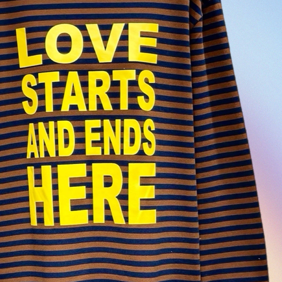 T-shirt oversize “LOVE”