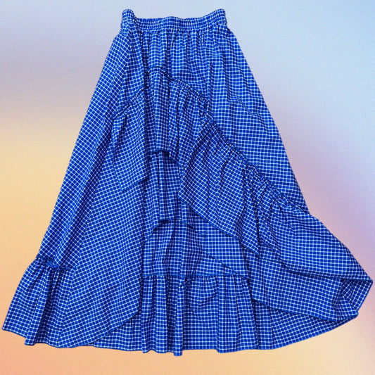 Gonna BRIGITTE BARDOT blu