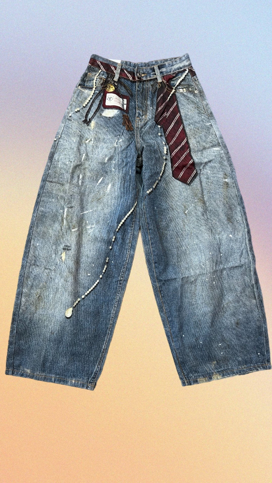 Jeans BARREL cravatta