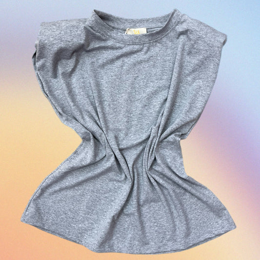 Tshirt DONATELLA grigio melange