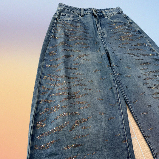 Jeans Baloon graffio