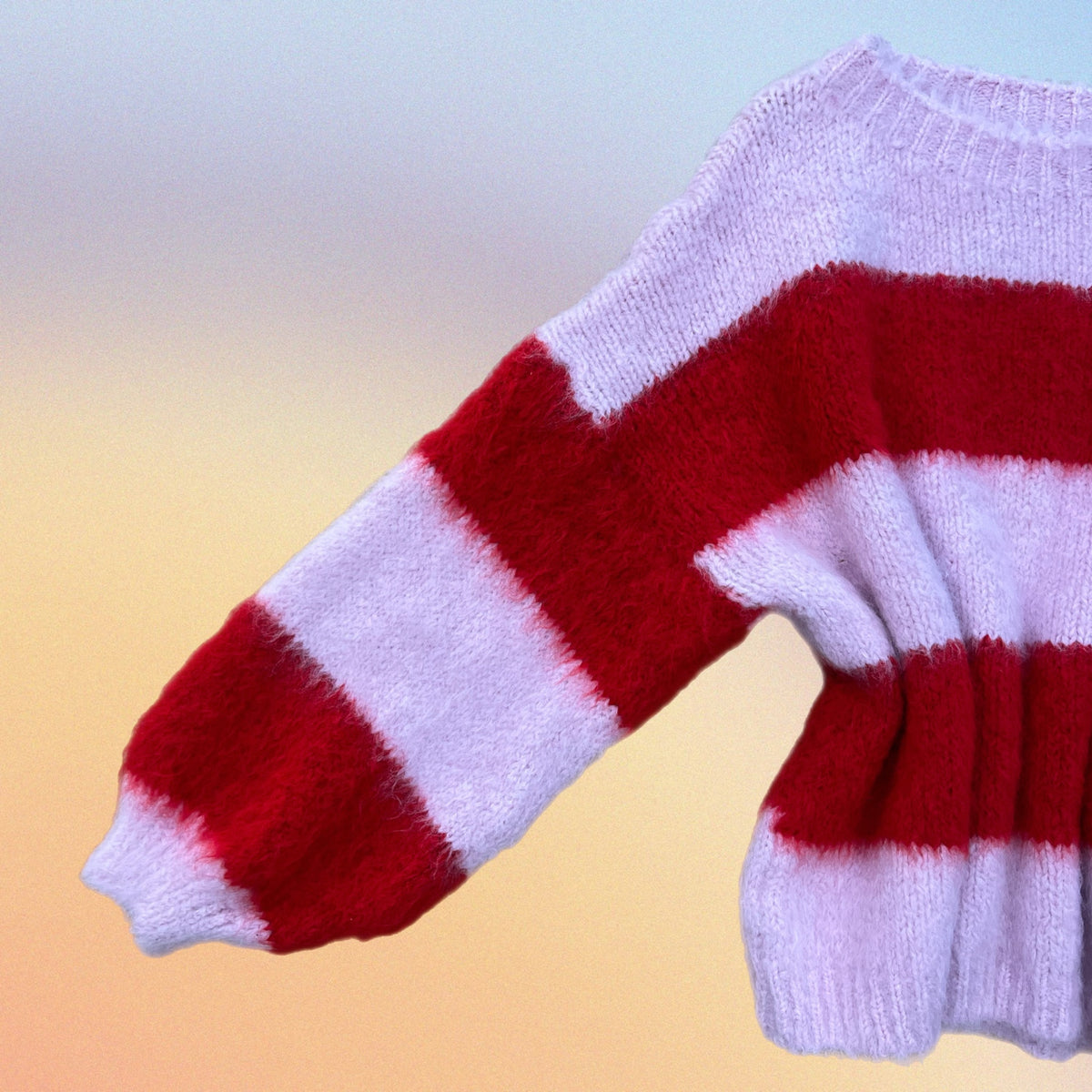 Pull LORELAI rosa/rosso