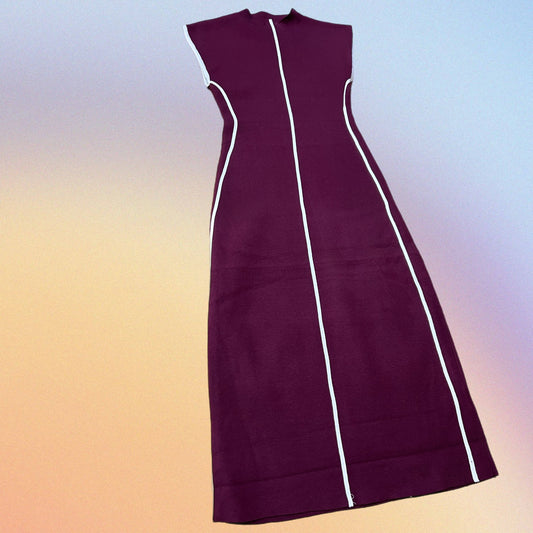 Abito Luna bordeaux