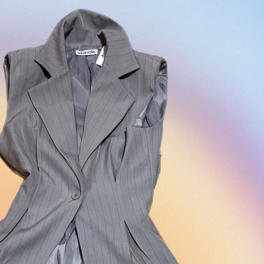 Cord-set GIRL BOSS grigio