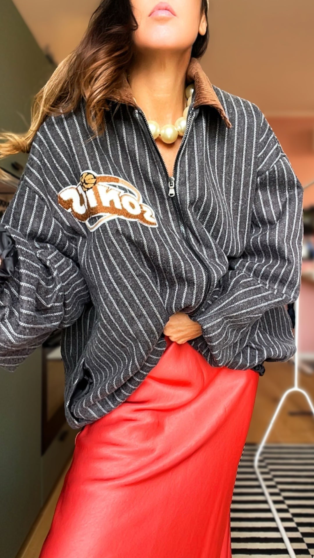 Cappotto coach “SONICS” nero