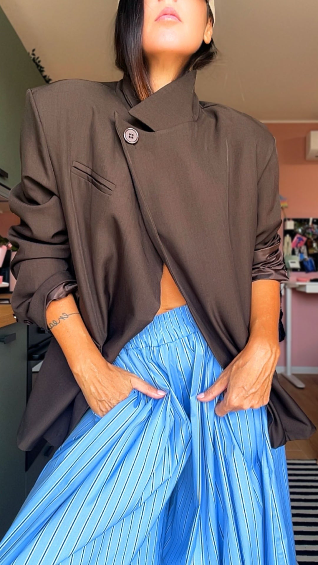 Blazer CHIC color moro