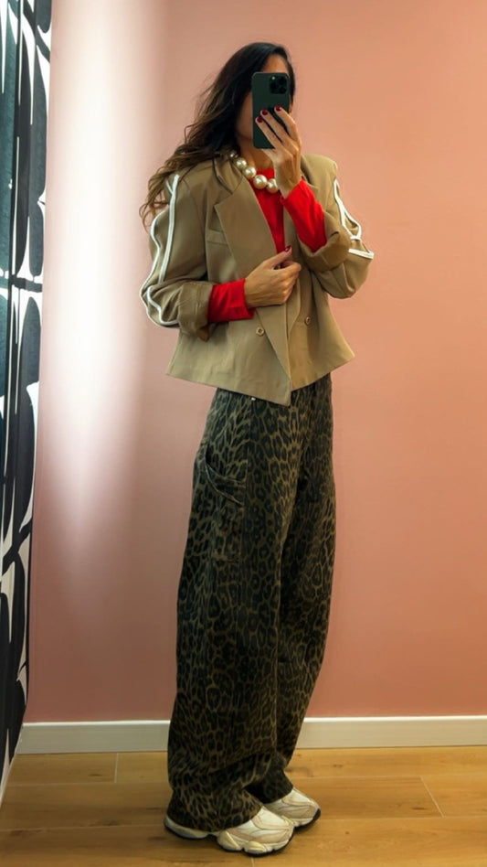 Jeans BALOON animalier