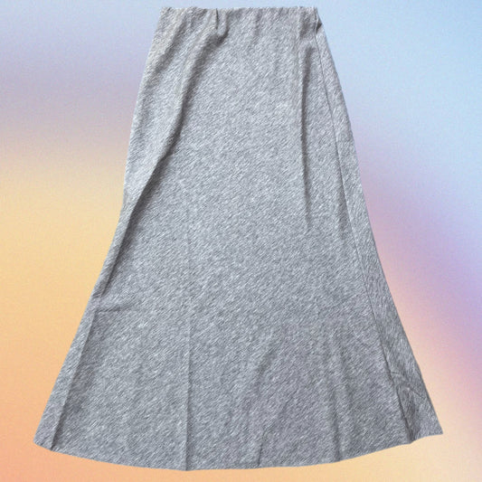 Gonna Garçonne grigio