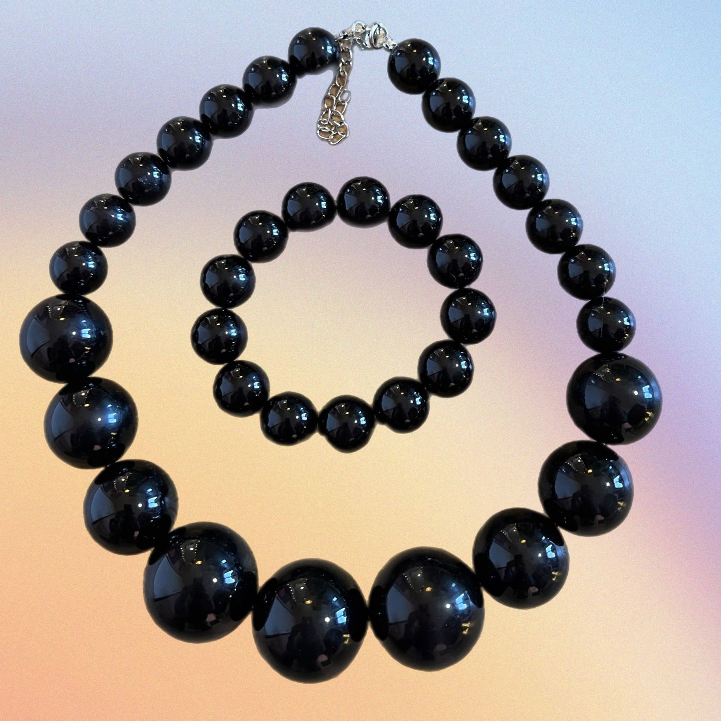 Set di PERLE big nero