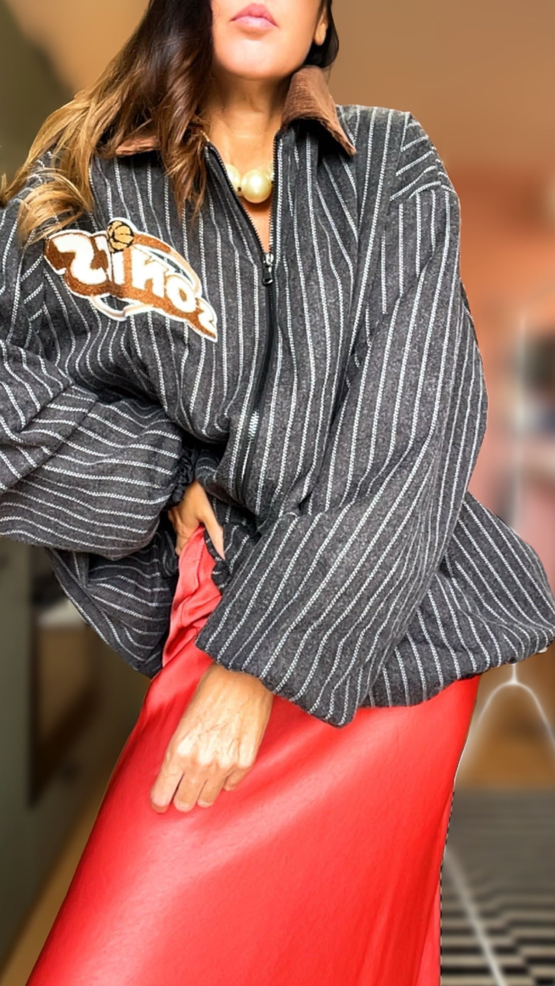 Cappotto coach “SONICS” nero