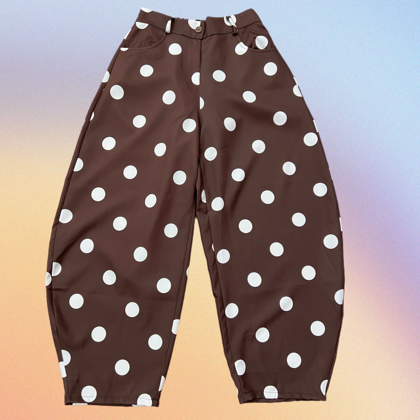 Pantalone LUNARES cioccolato