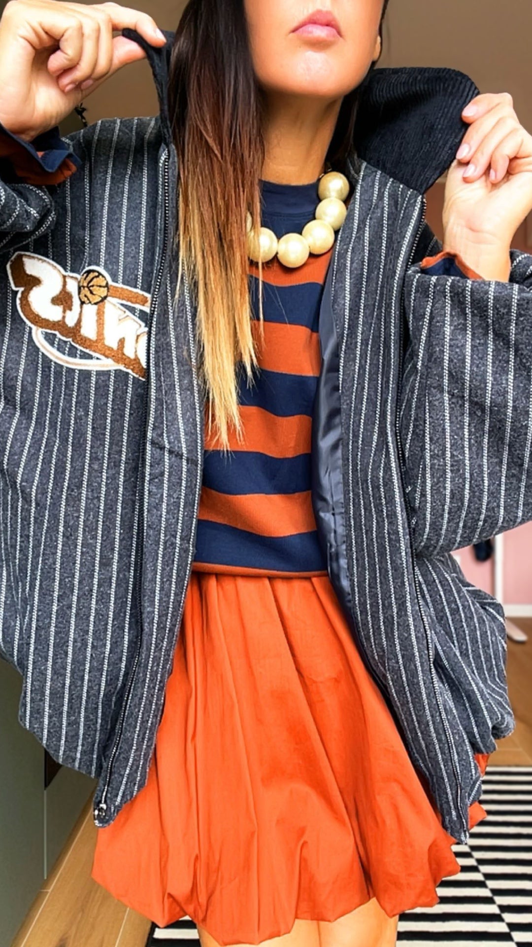 Cappotto coach “Sonics” BLU